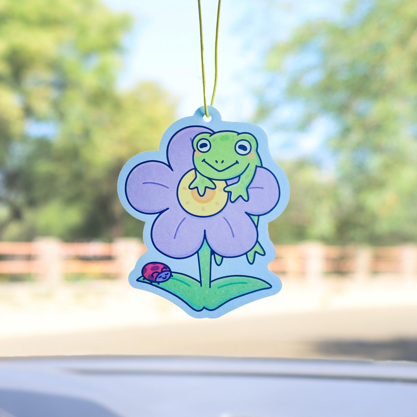Frog Booty Musky Floral Scented Air Freshener