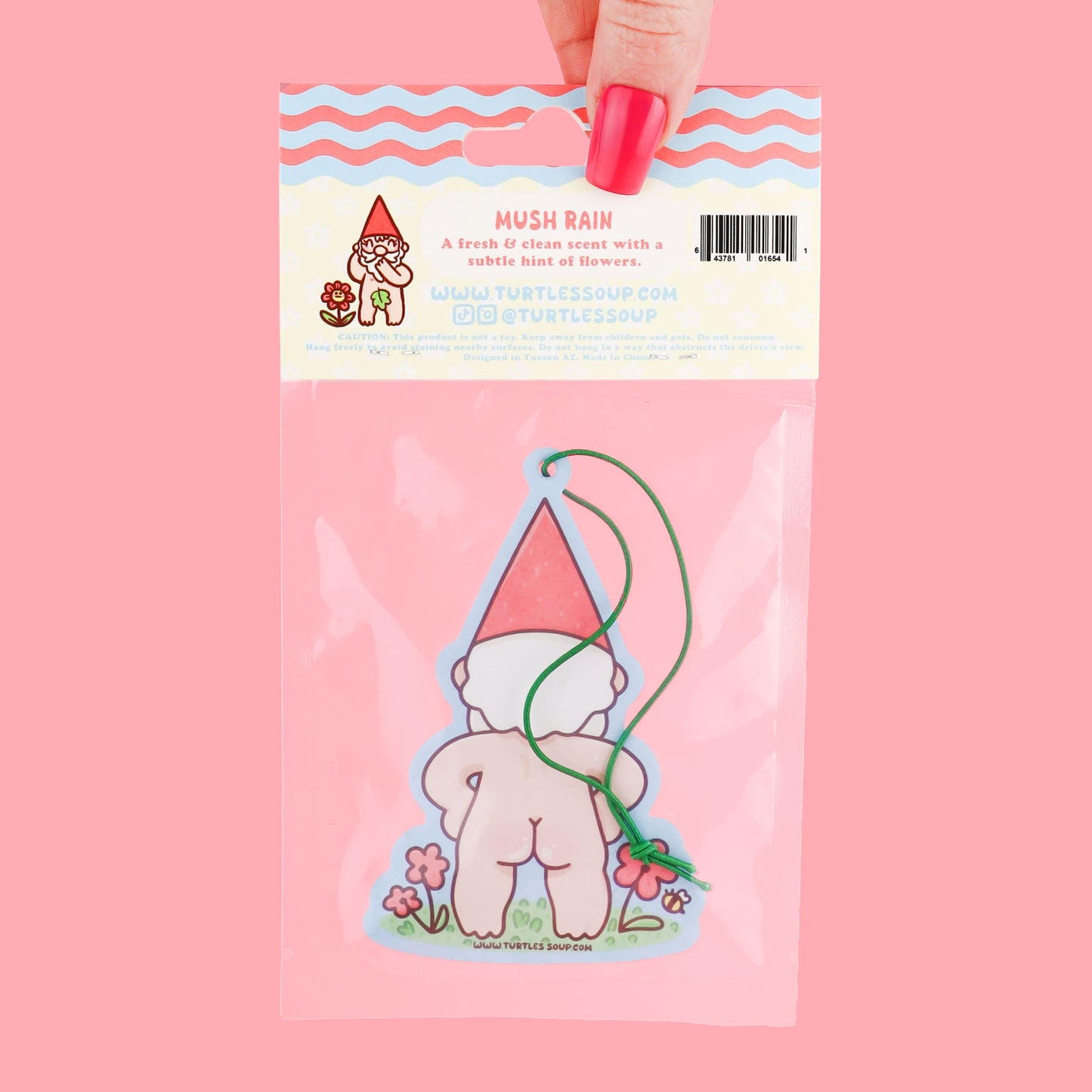 Nude Gnome Clean Flower Scented Air Freshener