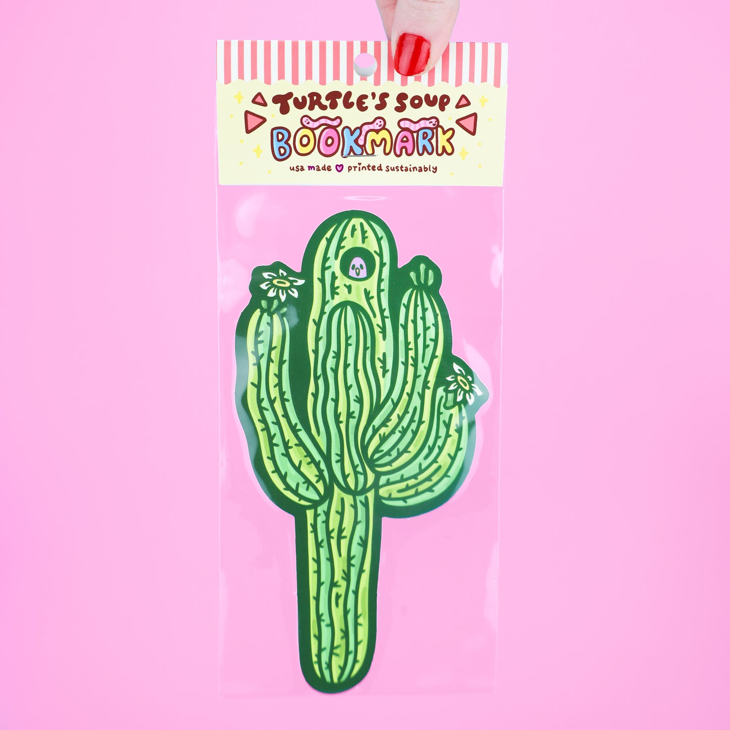 Saguaro Cactus Long Bookmark