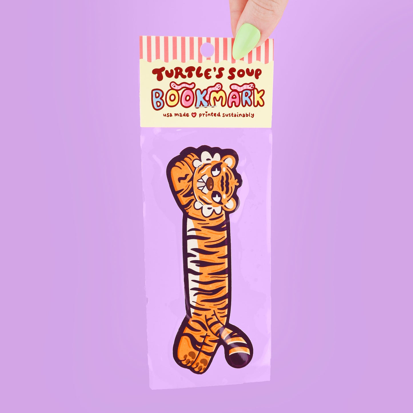 Long Tiger Bookmark