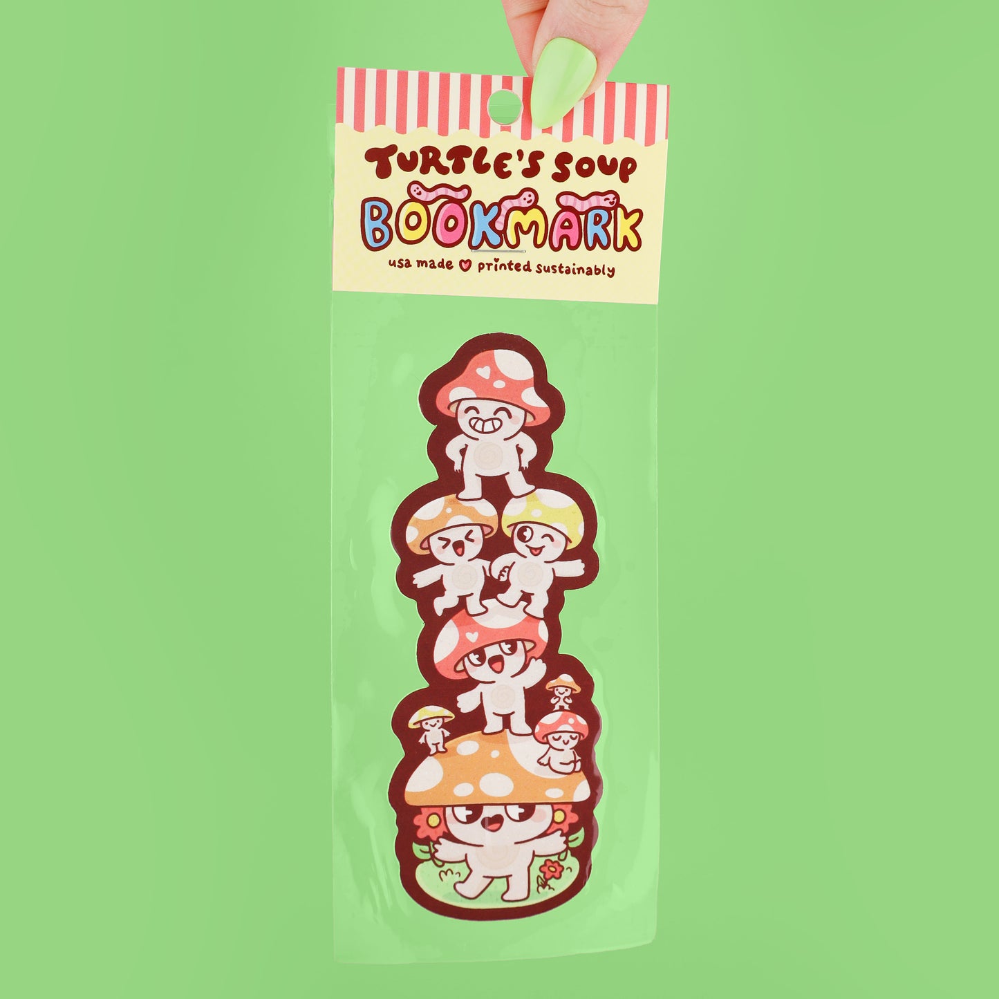 Mushroom Stack Bookmark