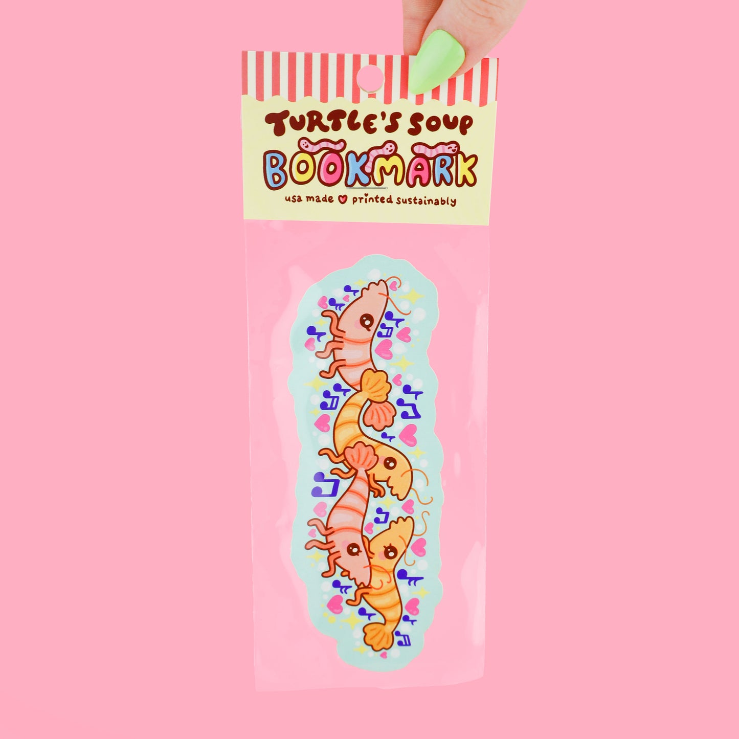 Shrimp Rave Bookmark