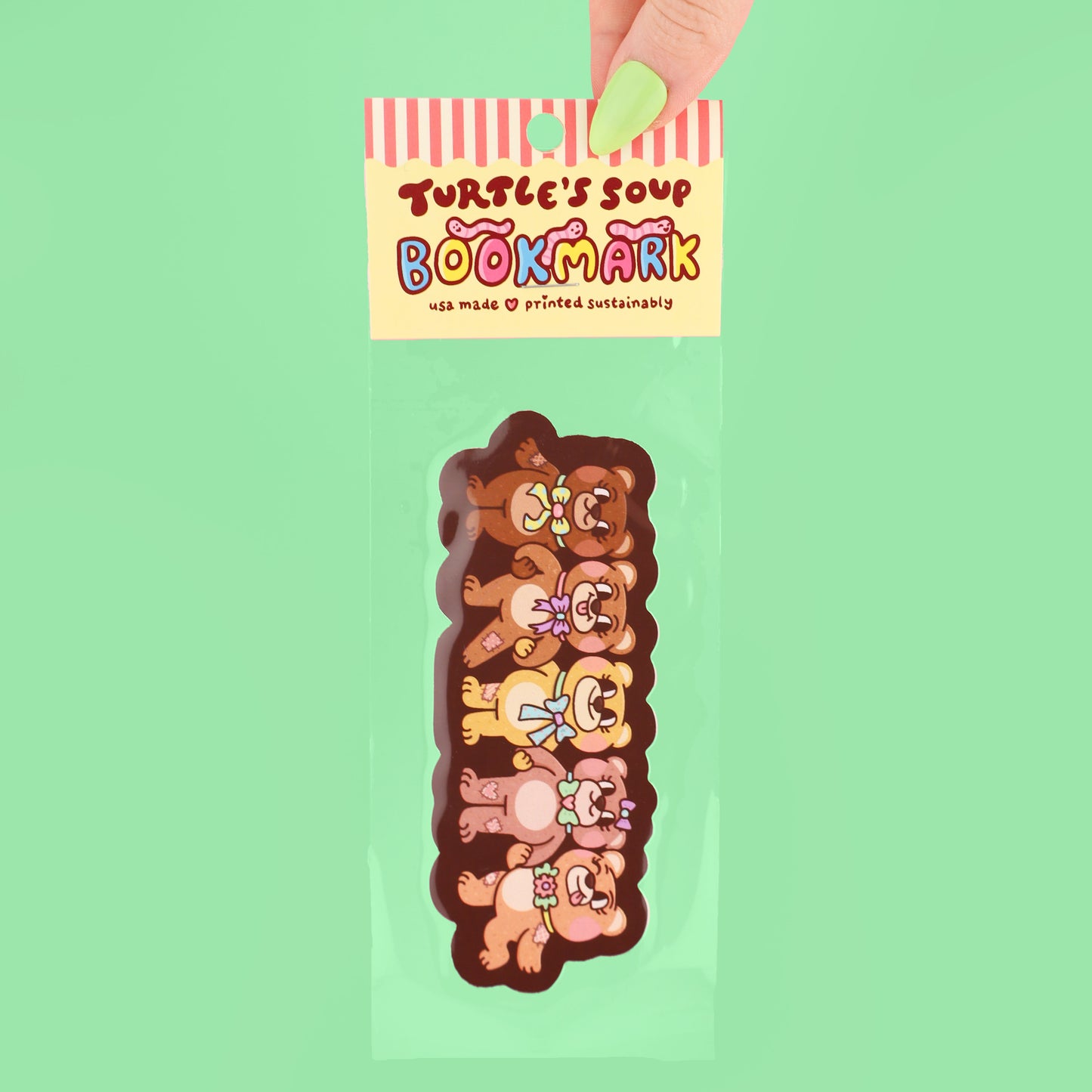 Teddy Bear Friends Bookmark