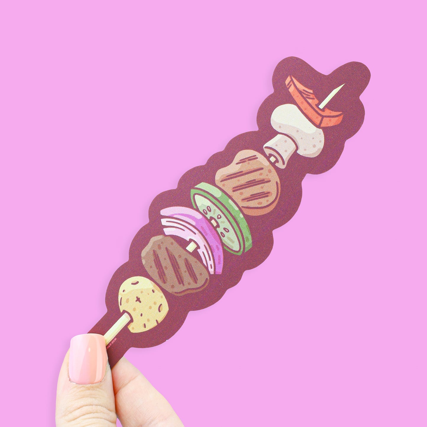 Meat Kebab Bookmark