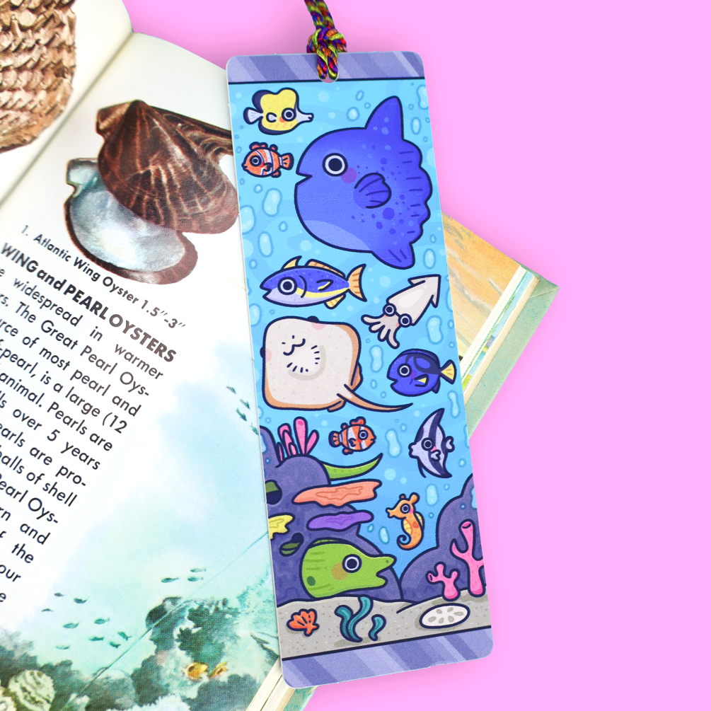 Aquarium Fish Tassel Bookmark