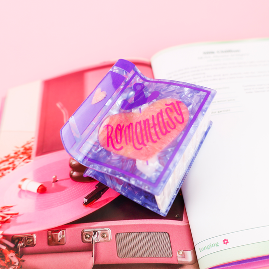 Romantasy Book Hair Claw