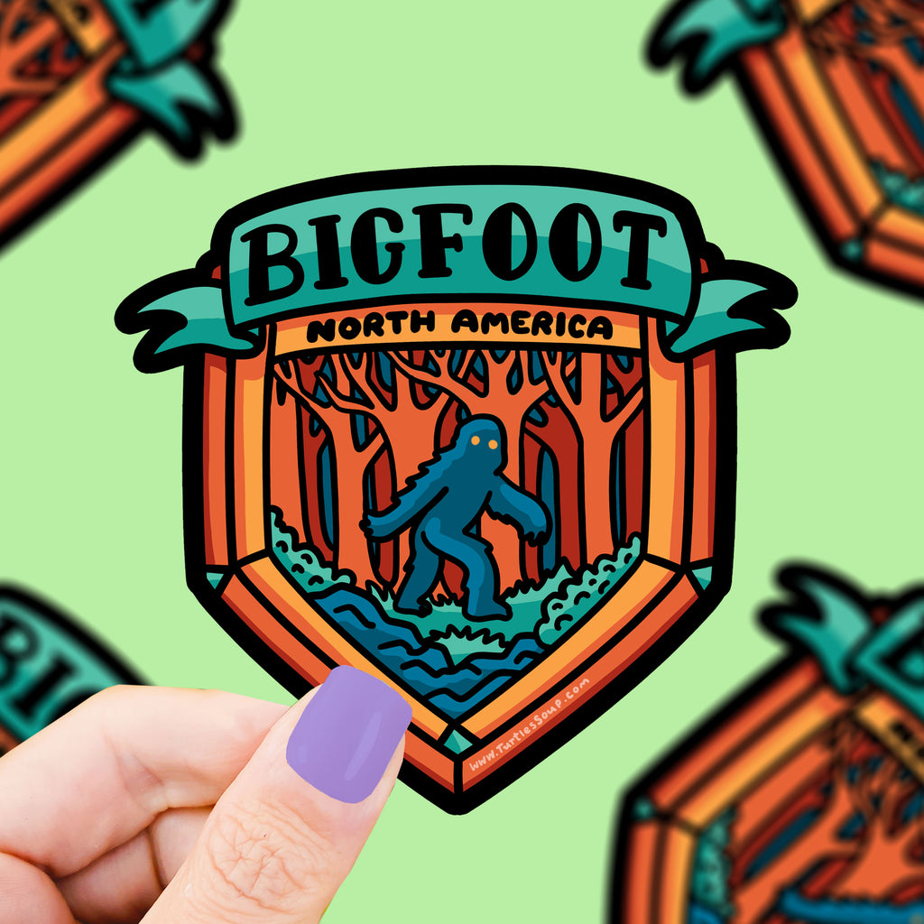 Bigfoot-Cryptid-Vinyl-Sticker