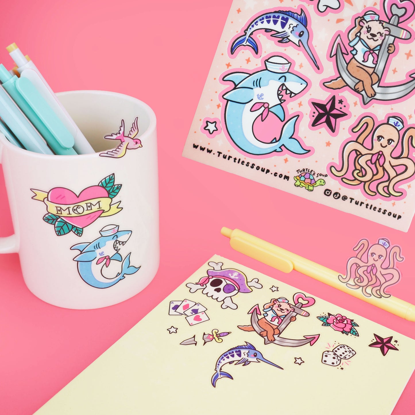 Classic-Tattoos-Sticker-Sheet