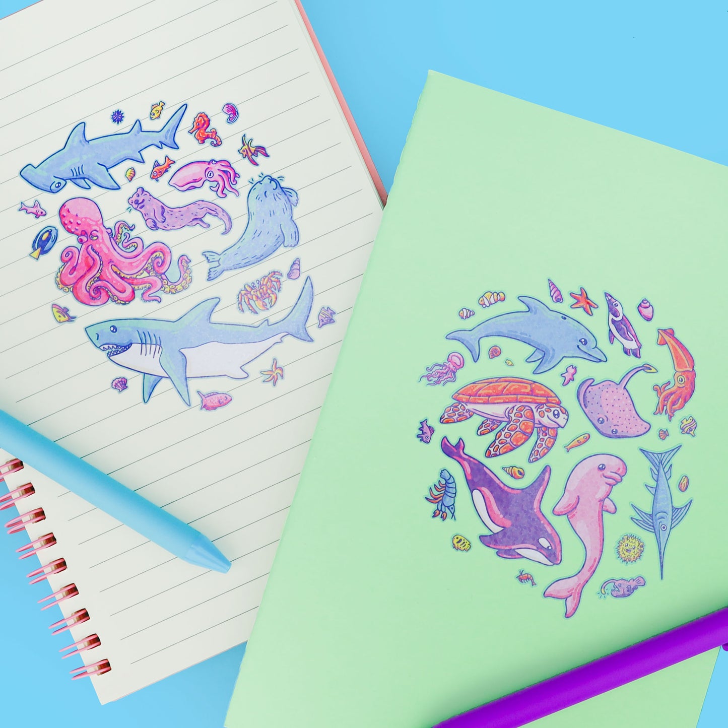 Aquarium Sticker Sheet