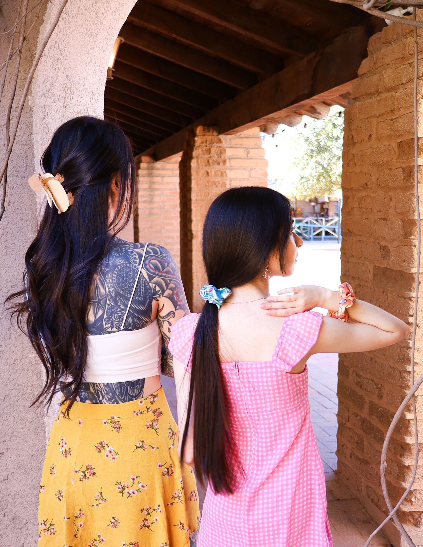 Snail Mushroom Hair Scrunchie