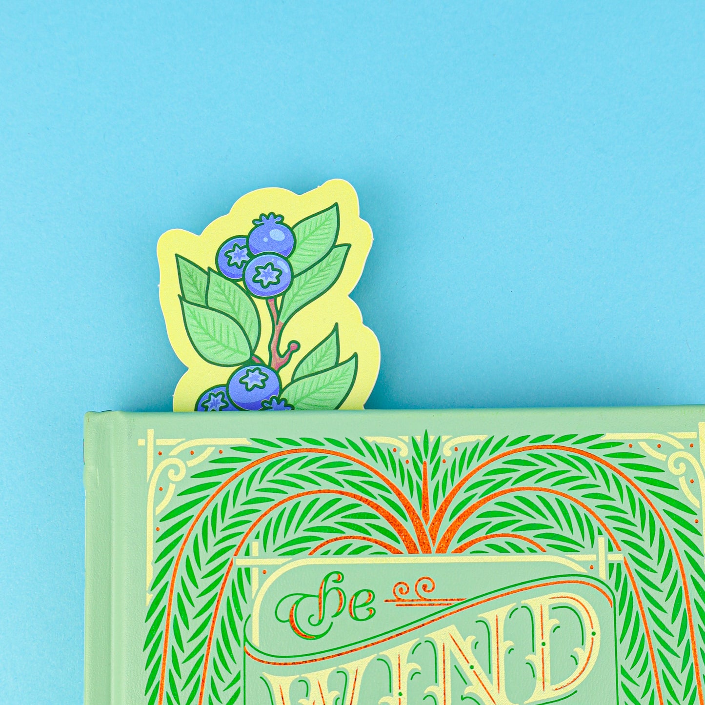 Blue Berry Branch Bookmark