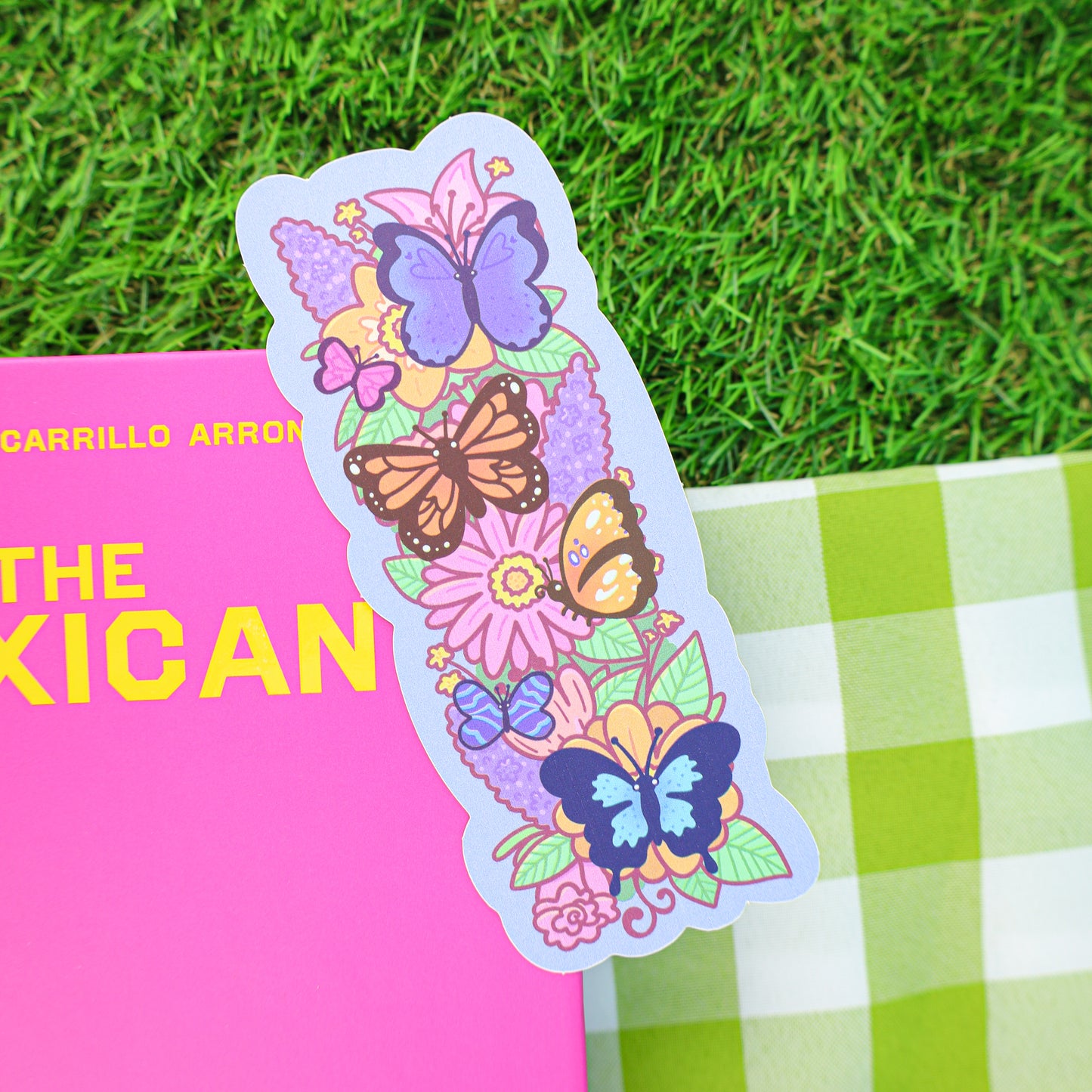 Butterfly Garden Bookmark