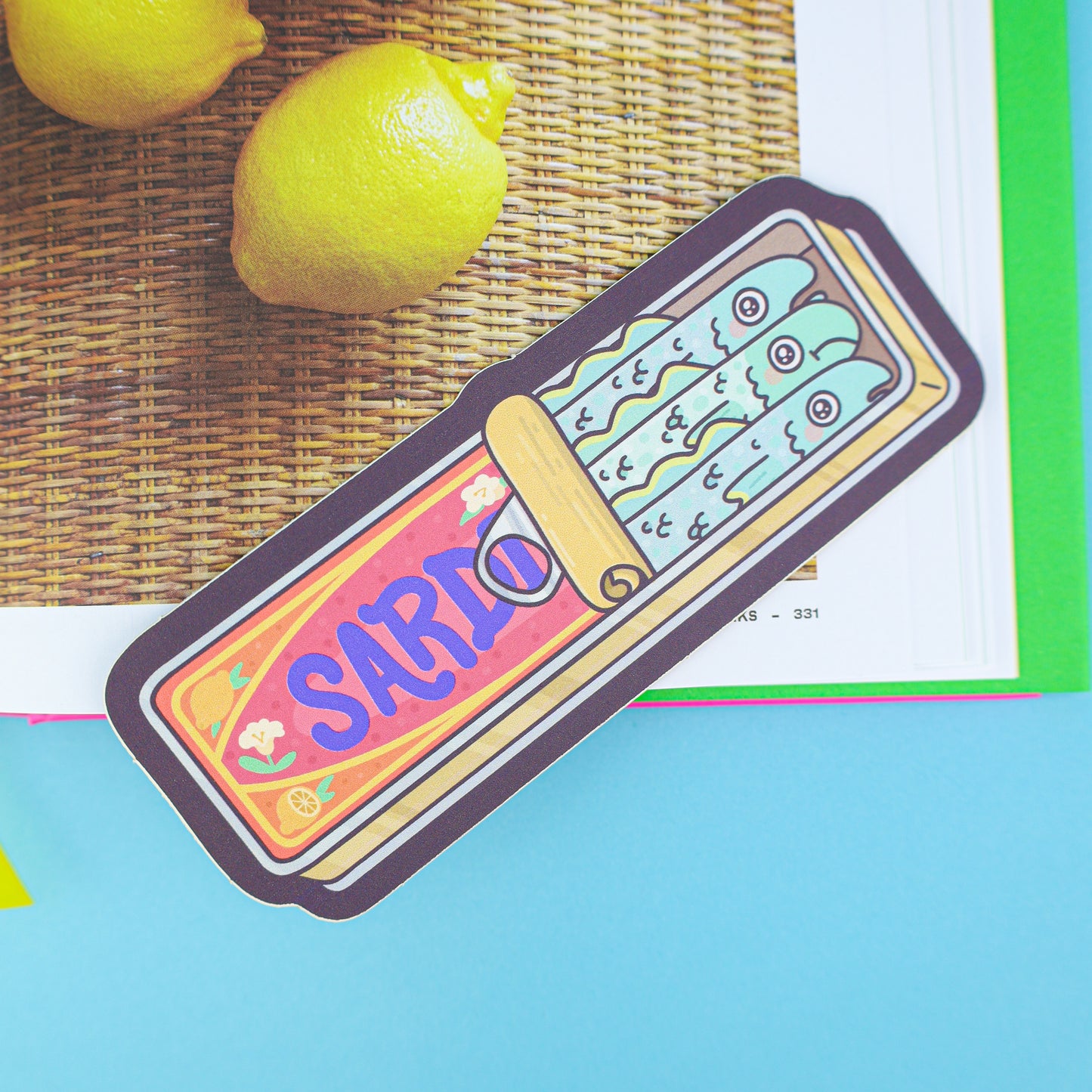 Tin Fishies Bookmark