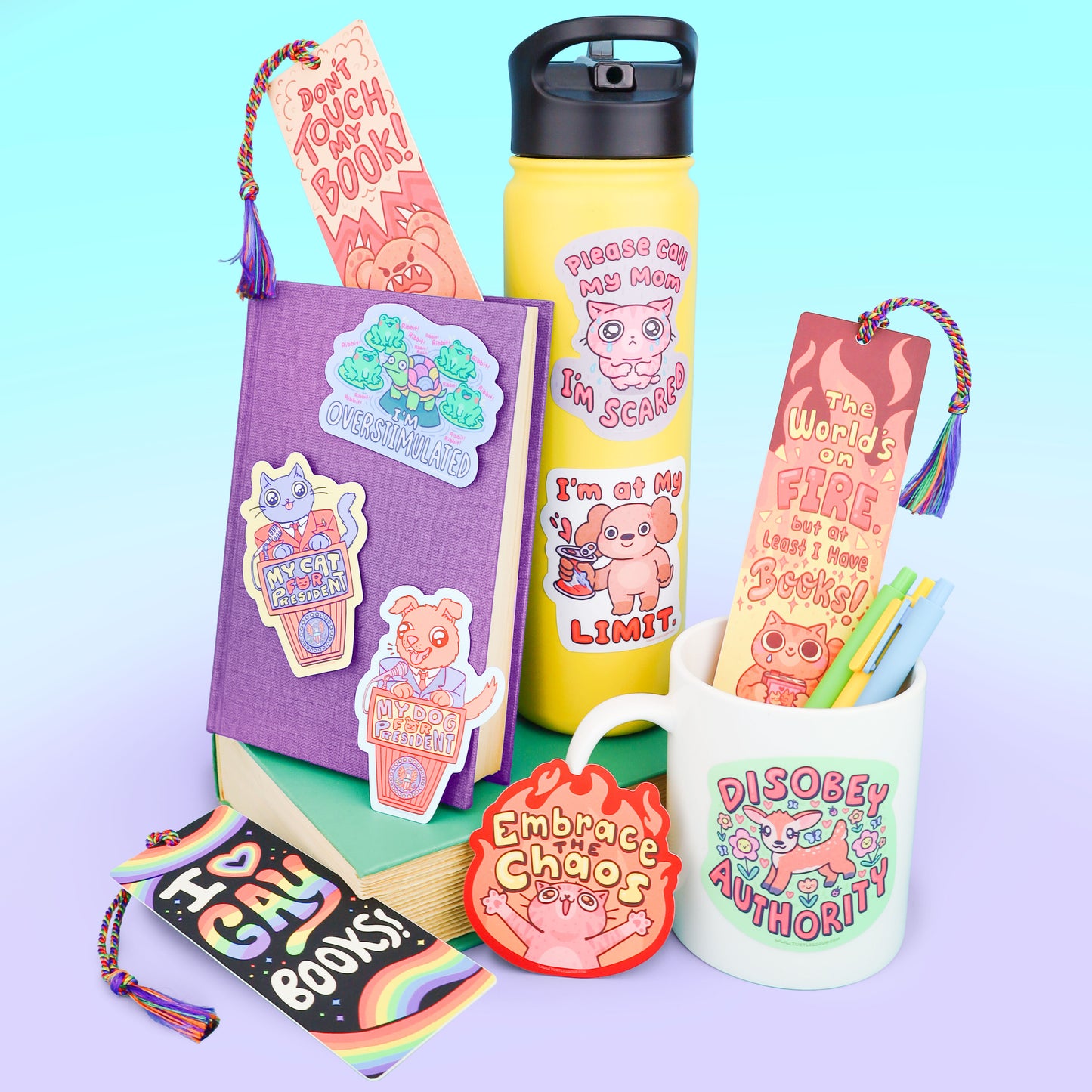 World’s On Fire Bookmark