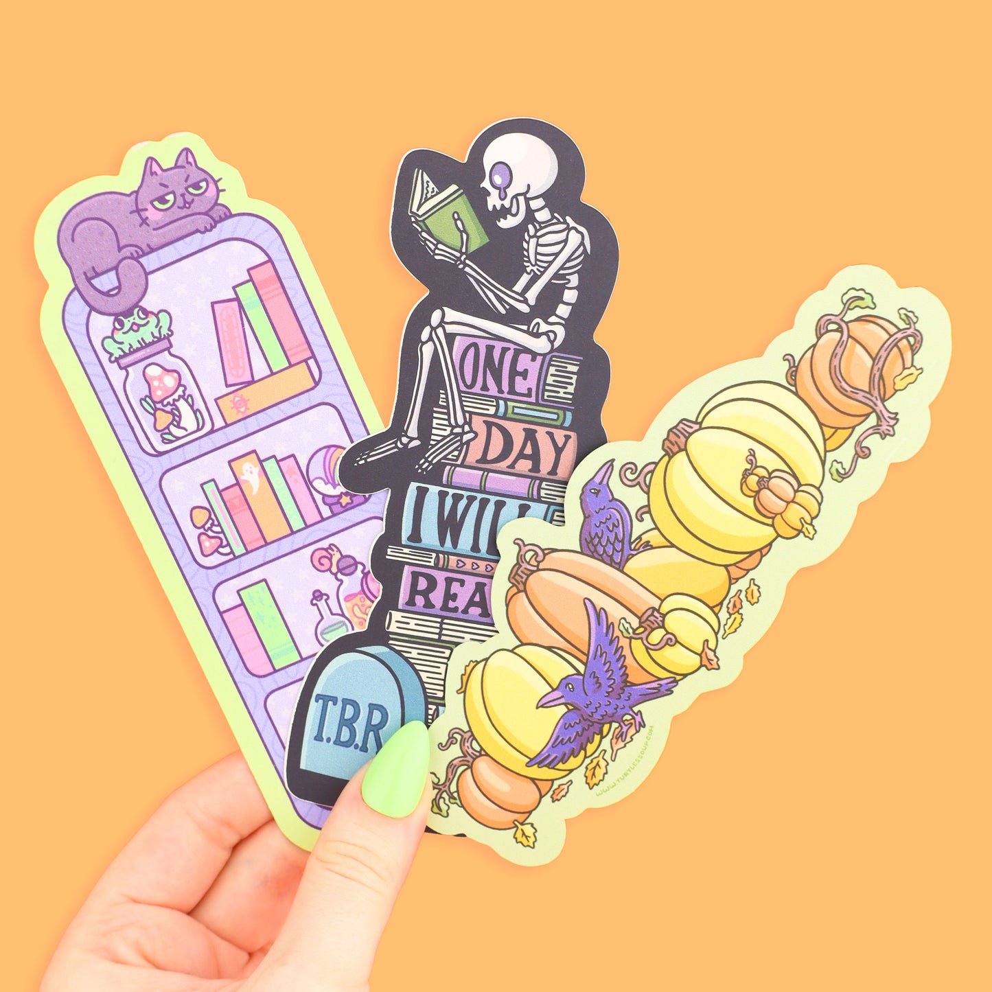 Pumpkin Patch Halloween Bookmark