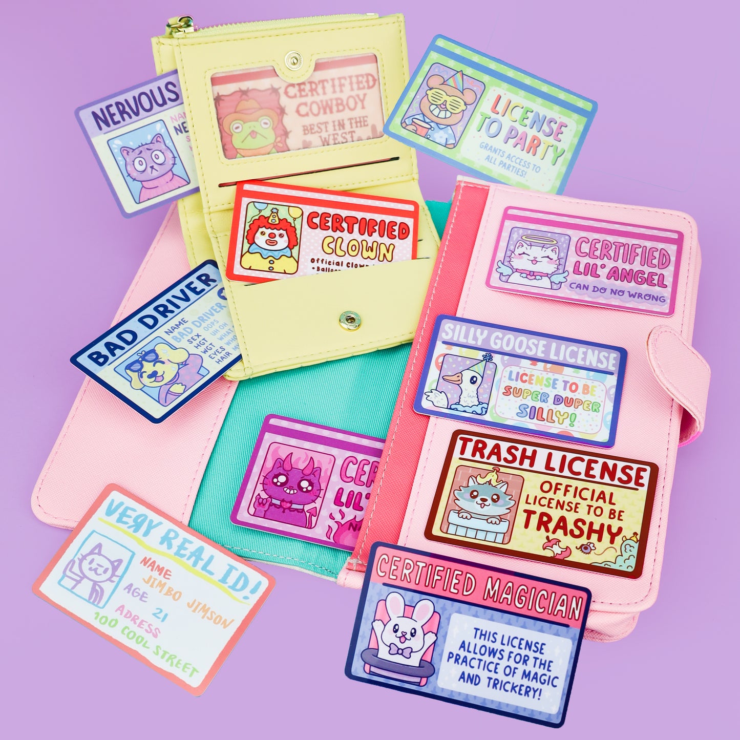 Certified Lil’ Devil Kitty Fake Drivers License