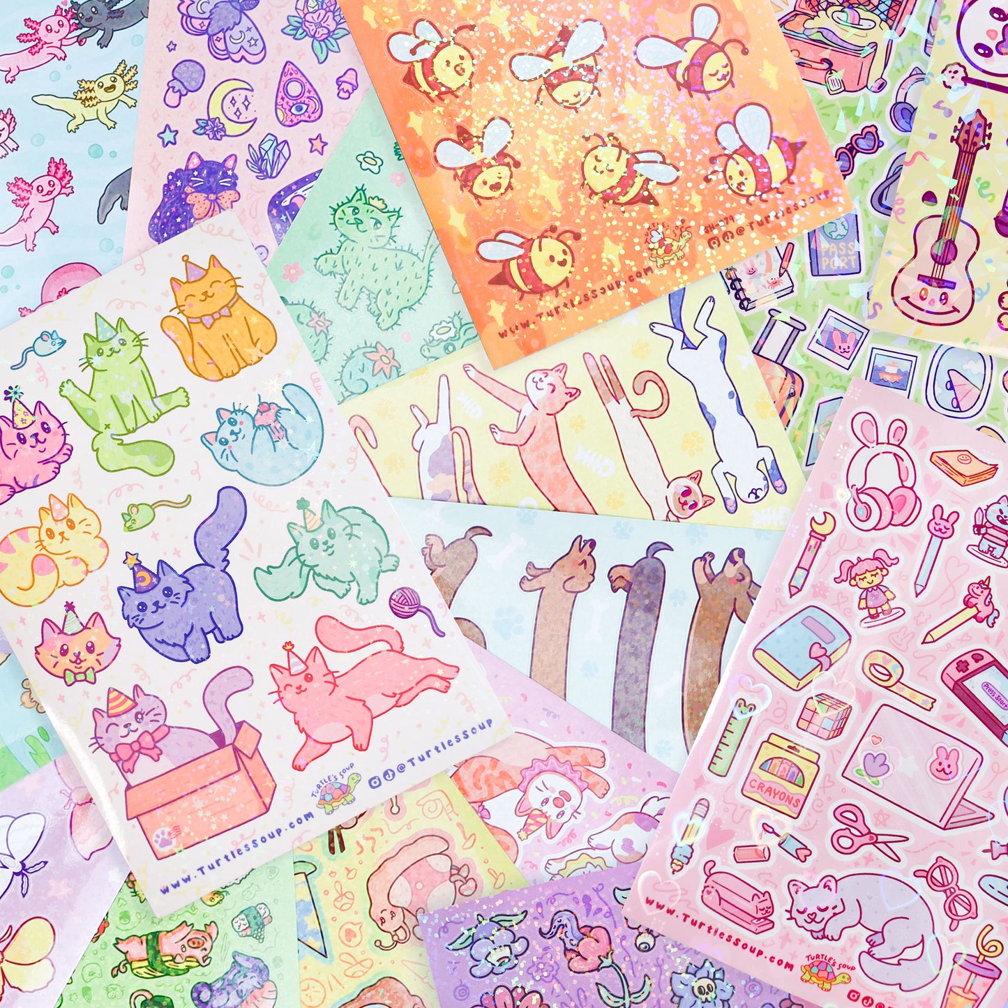 Busy Bee Hive Sticker Sheet