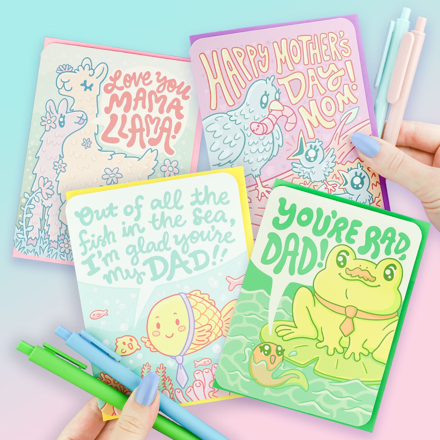 You’re Rad Dad Frog Father's Day Card