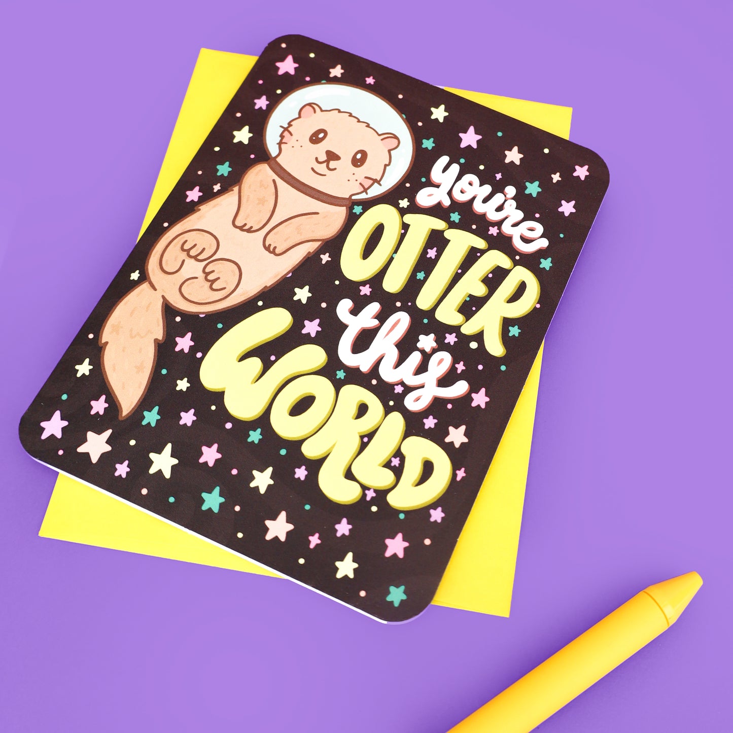 Otter This World Greeting Card