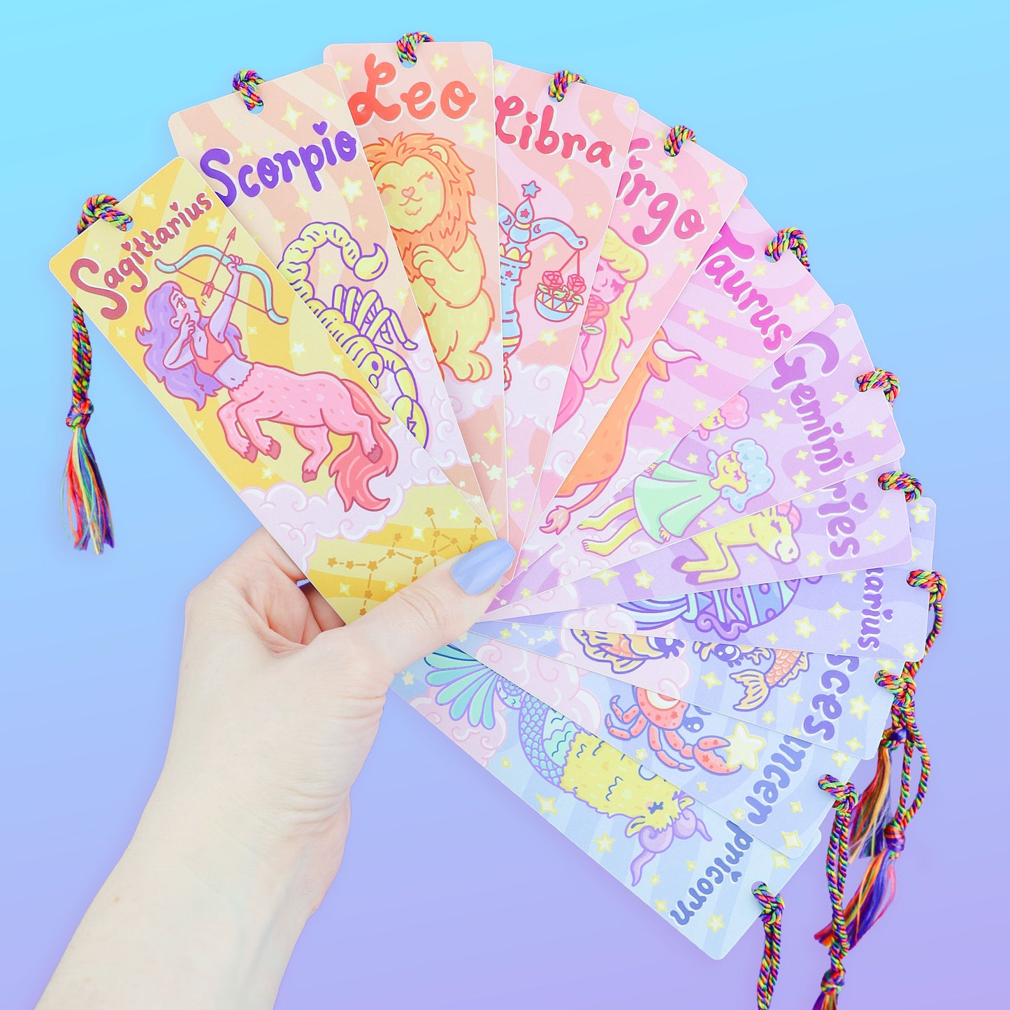 Gemini Zodiac Horoscope Bookmark