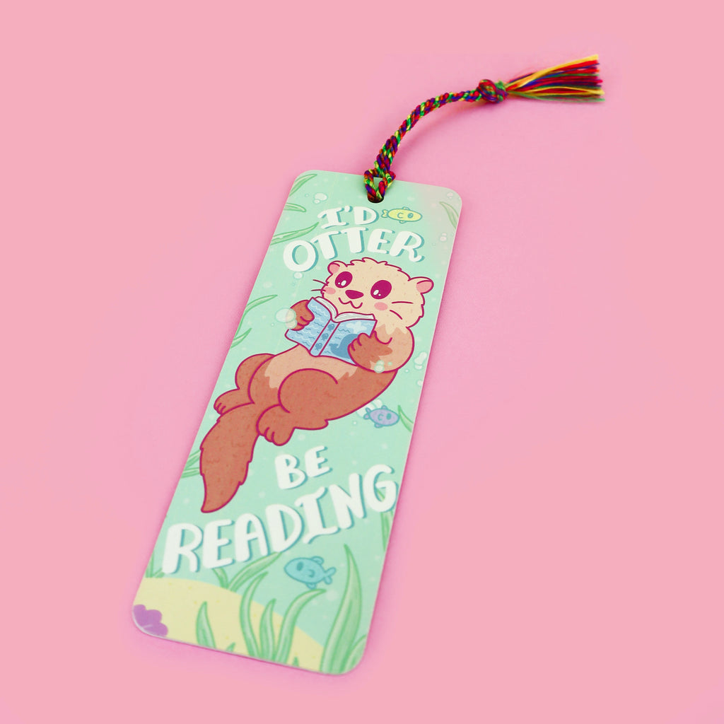 otter be reading bookmark by turtles soup