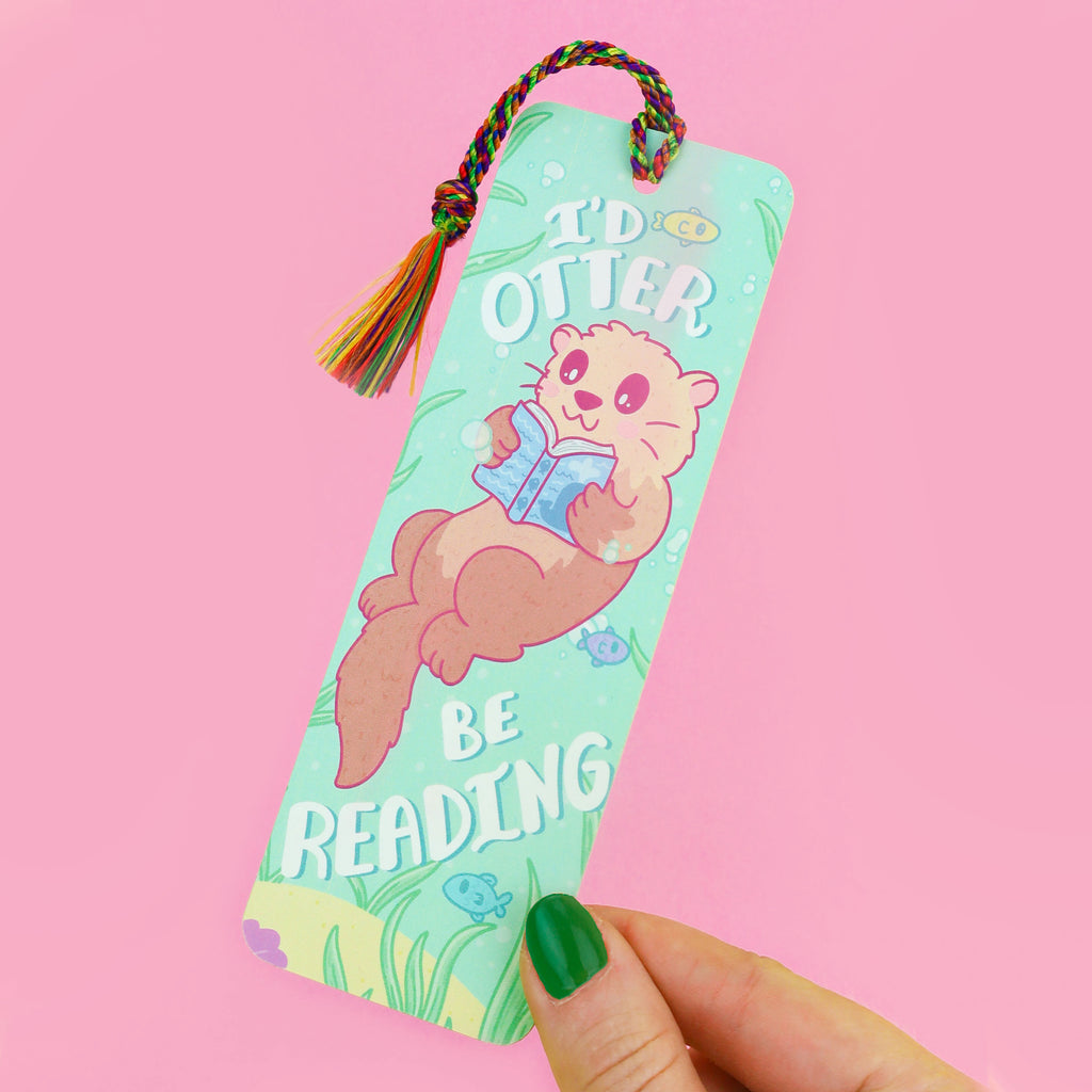 otter be reading bookmark by turtles soup