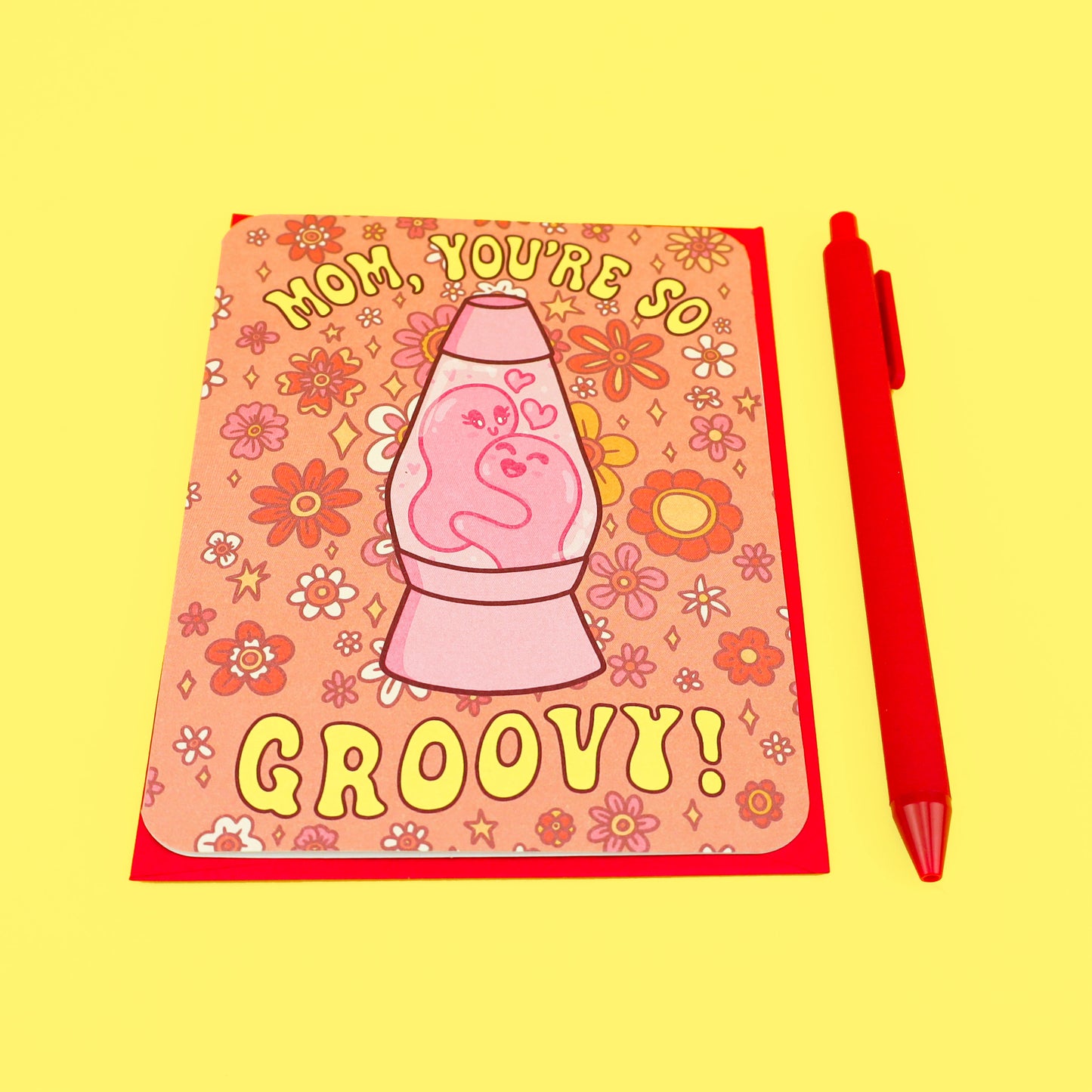 Mom You're So Groovy Mother's Day Card