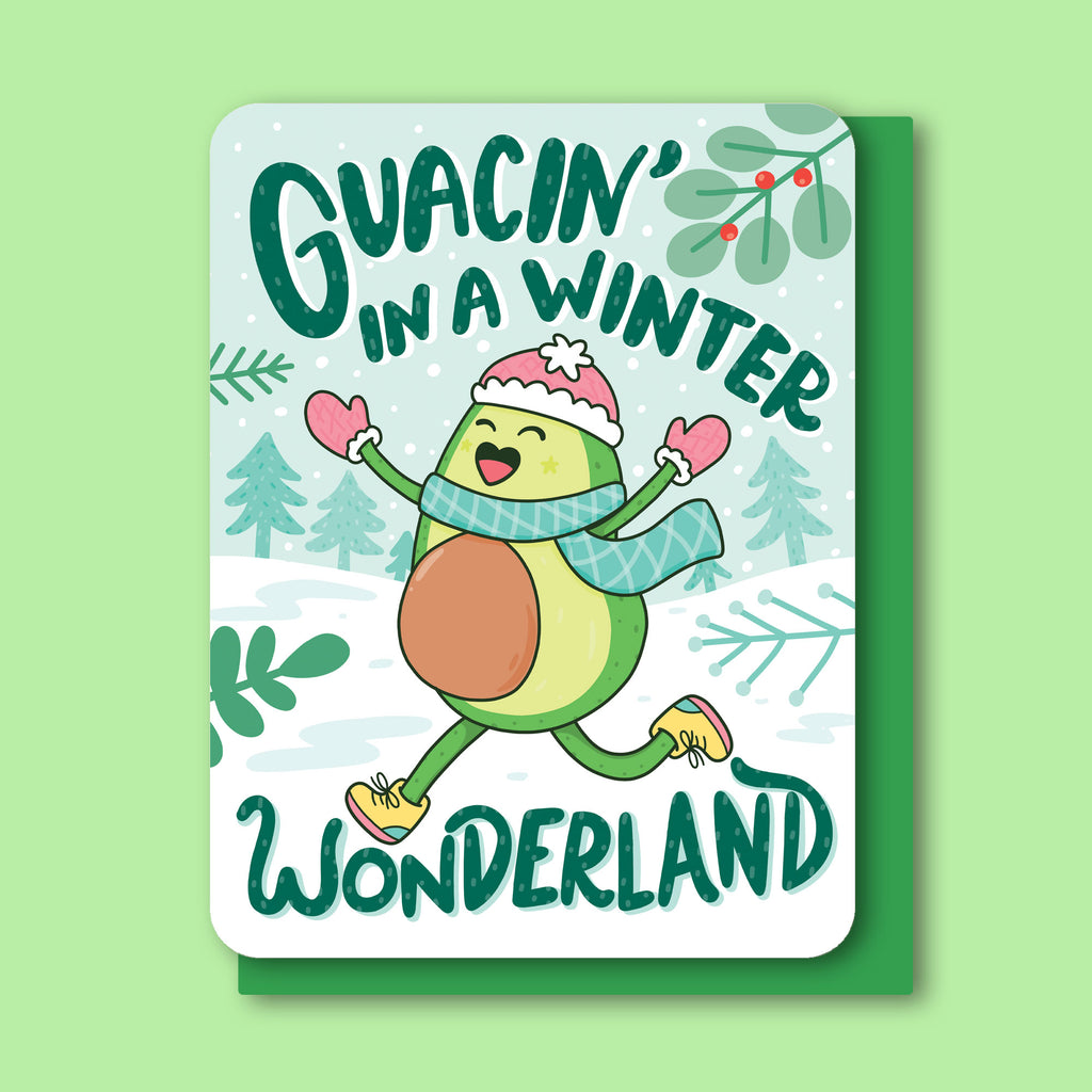 Guacin-In-A-Winter-Wonderland-Cute-Avocado-Holiday-Card-Christmas-Snow-Funny