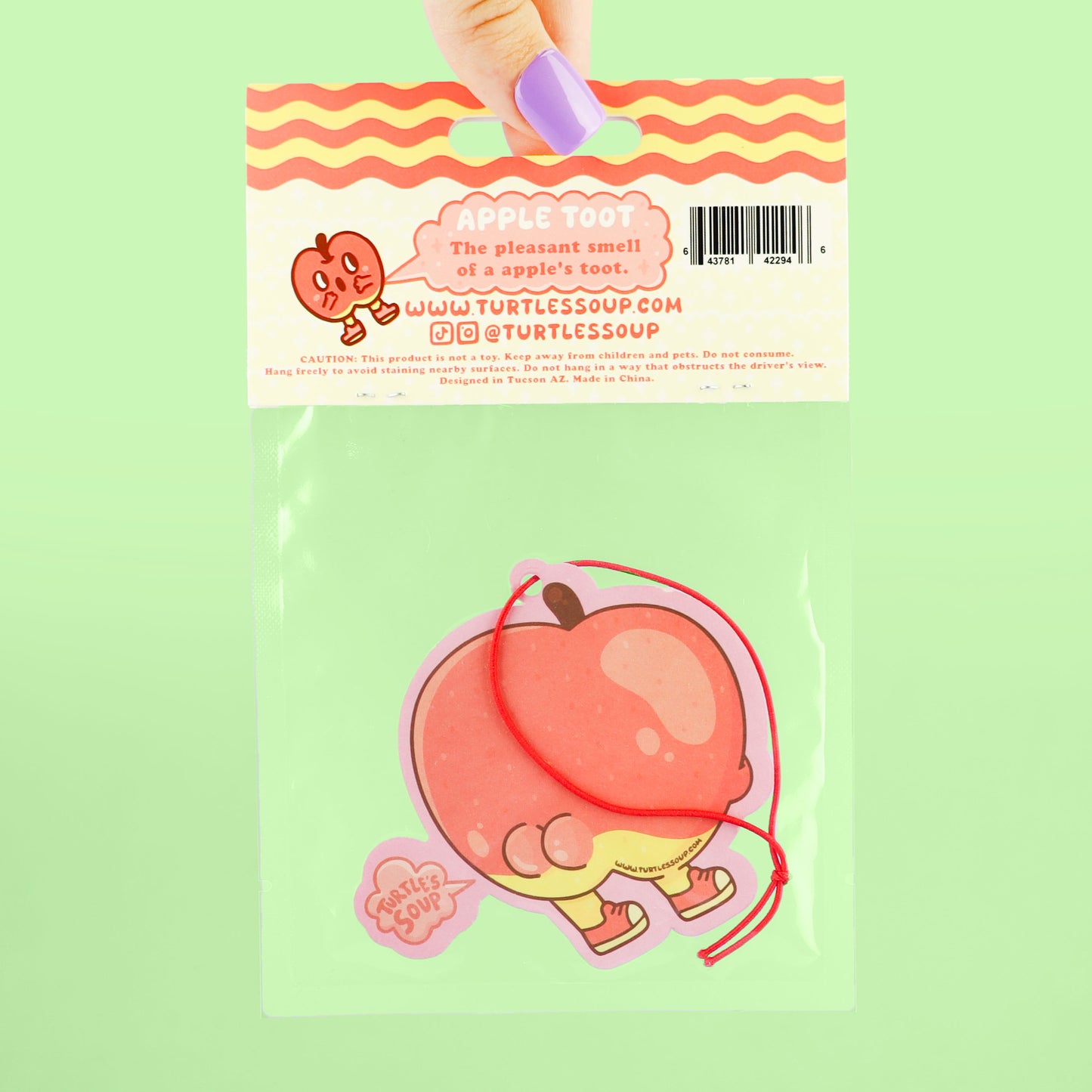 Apple Toot Scented Air Freshener