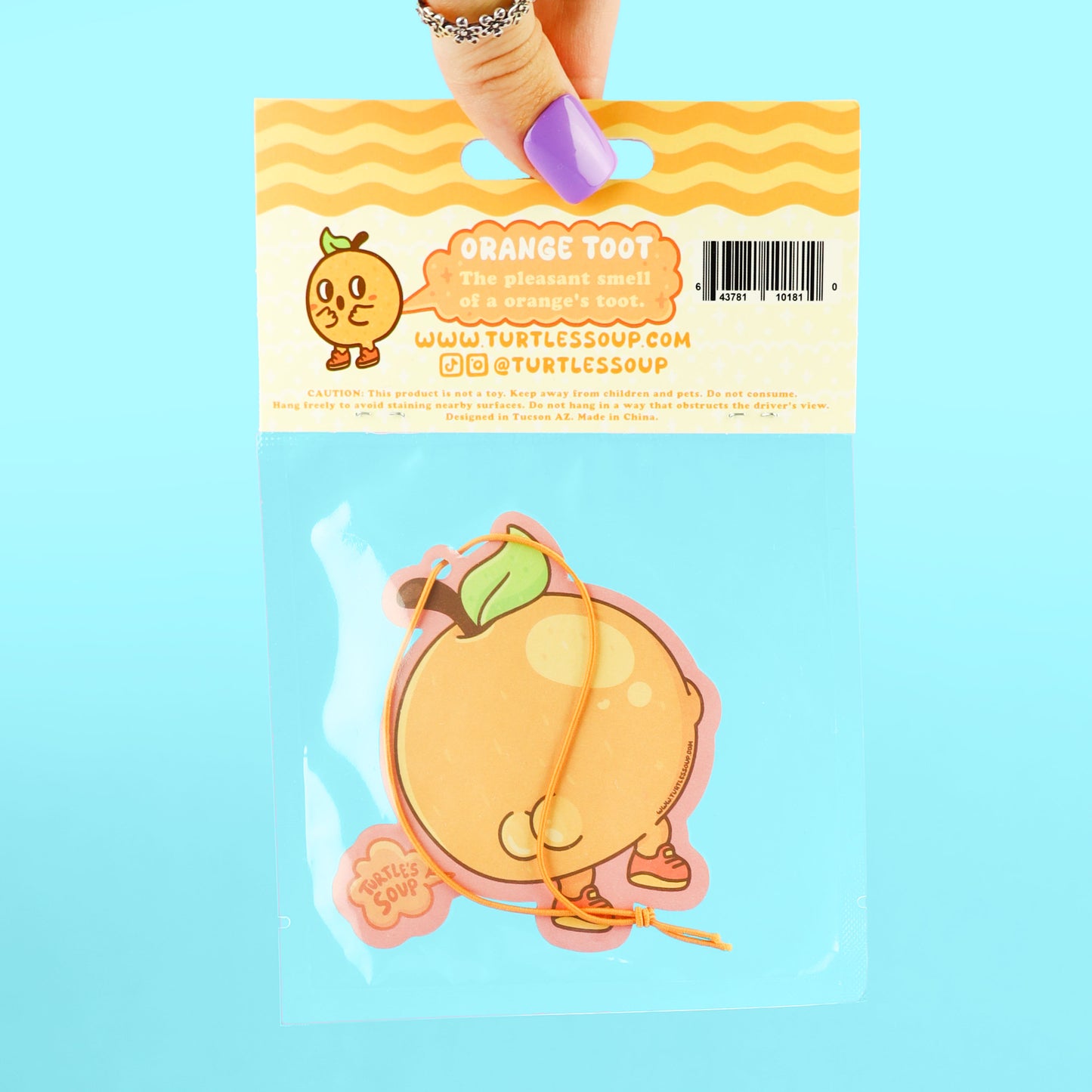Orange Toot Scented Air Freshener
