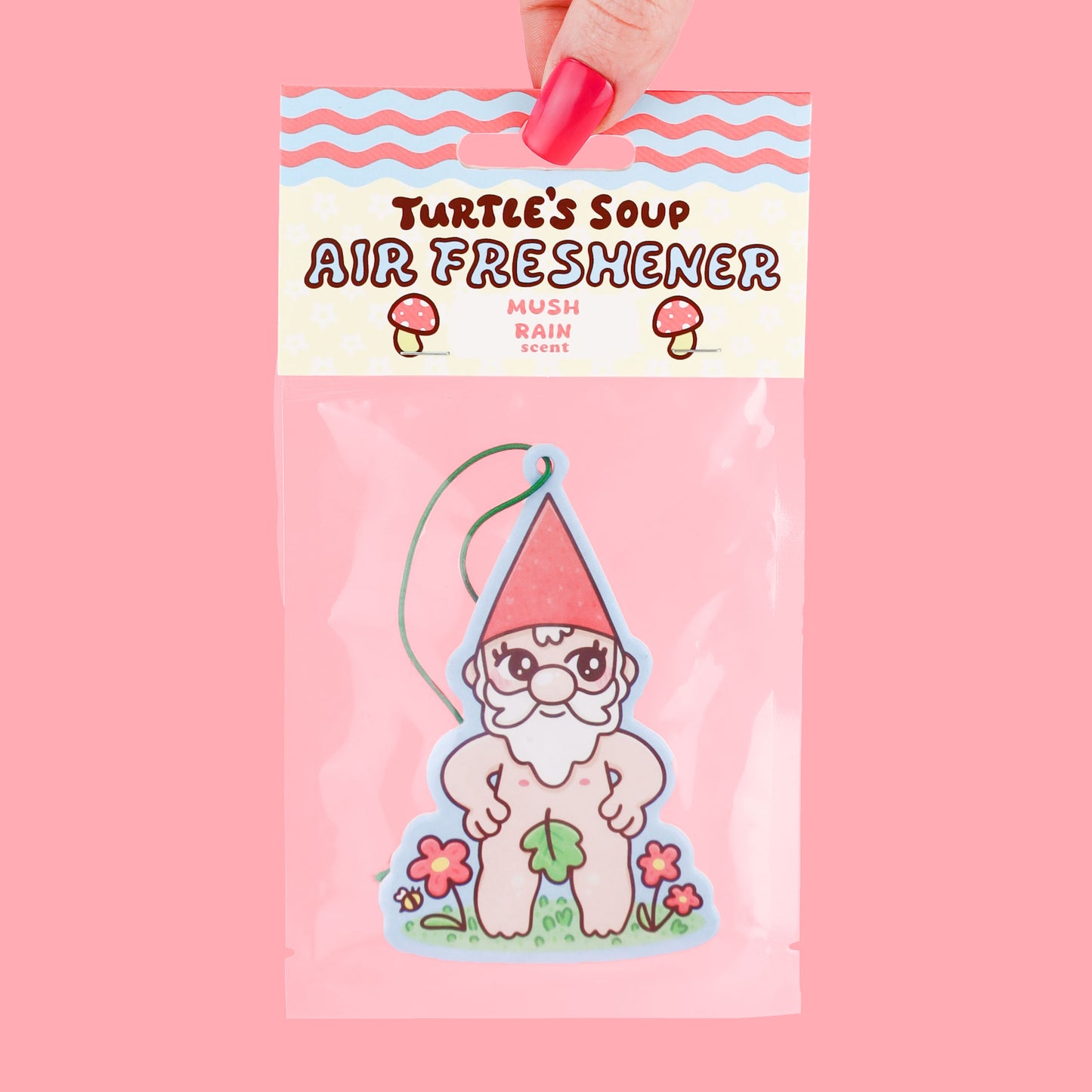 Nude Gnome Clean Flower Scented Air Freshener