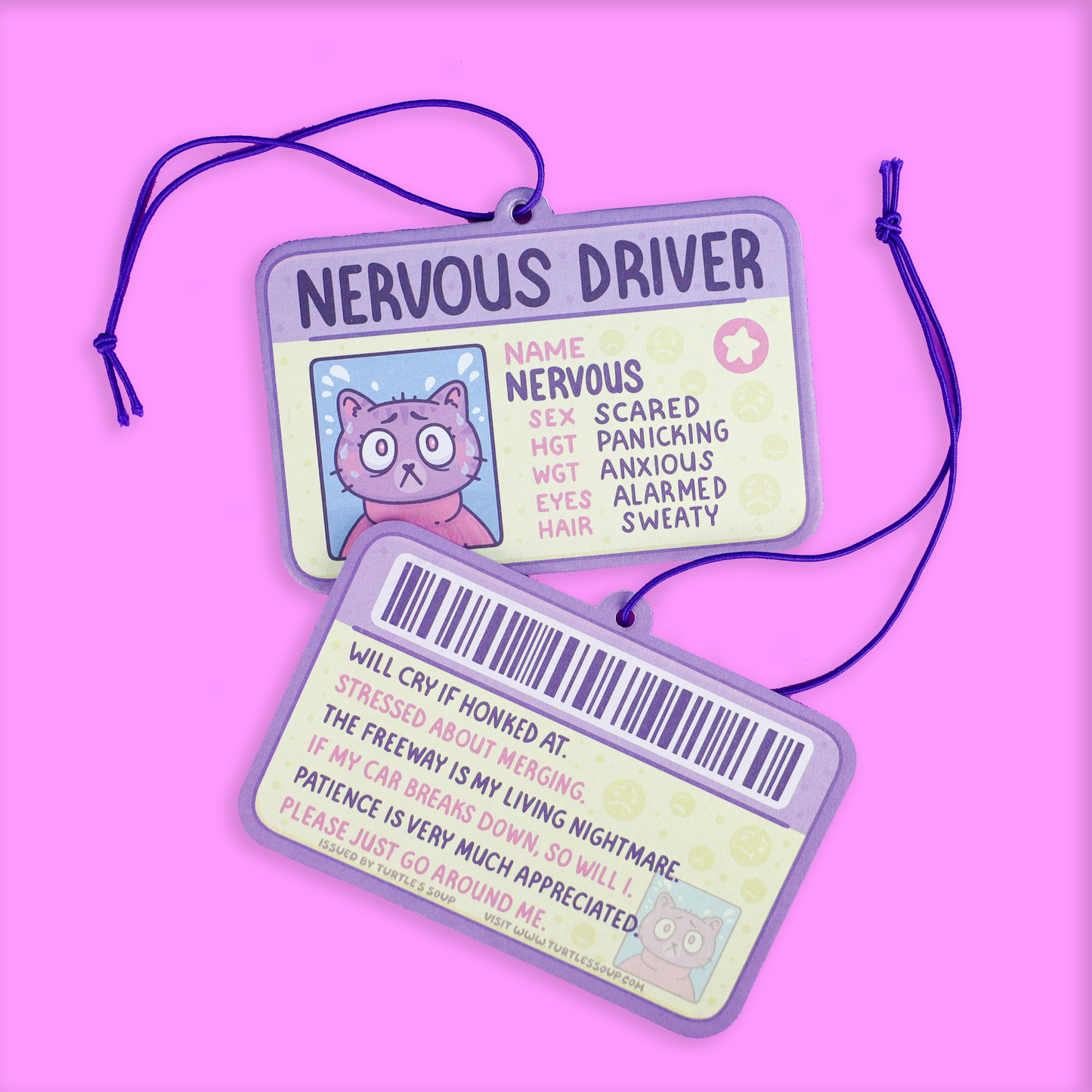 Nervous Driver Scented Air Freshener