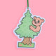 Bear Freshener Pine Tree Scented Air Freshener