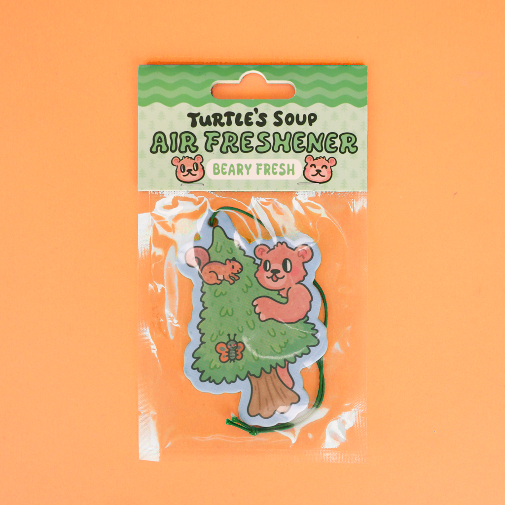 Peek-a-Boo Bear Woodland Forest Scented Air Freshener