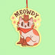 Meowdy Cowboy Cat Pineapple Scented Air Freshener