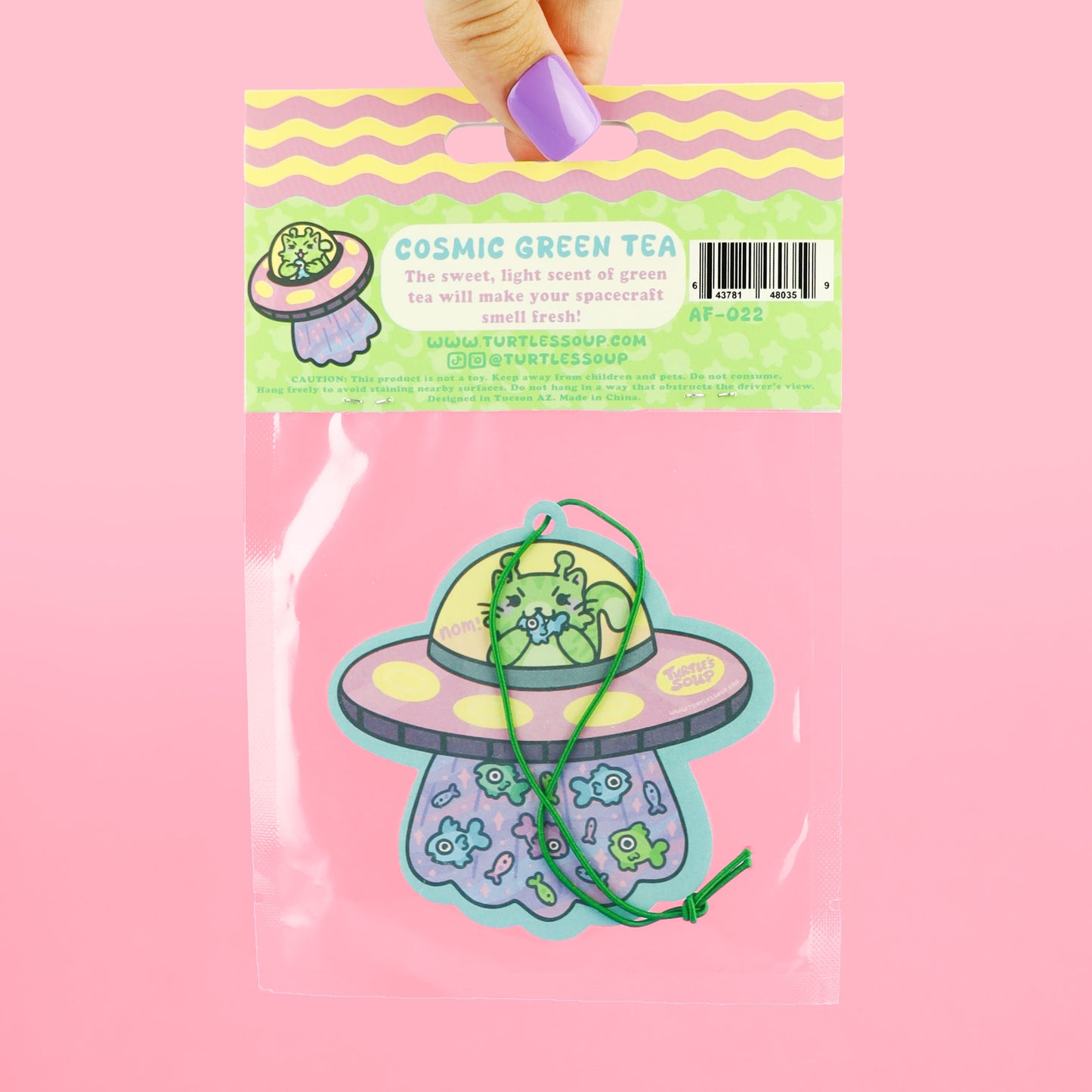 UFO Kitty Scented Air Freshener