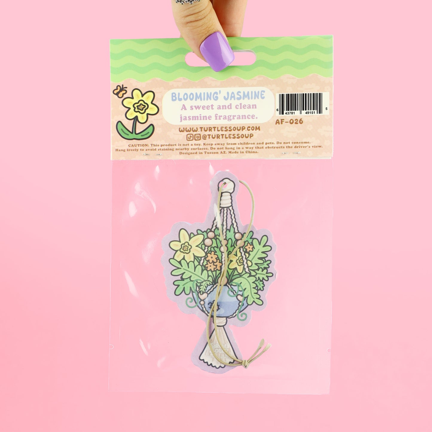 Macrame Planter Scented Air Freshener