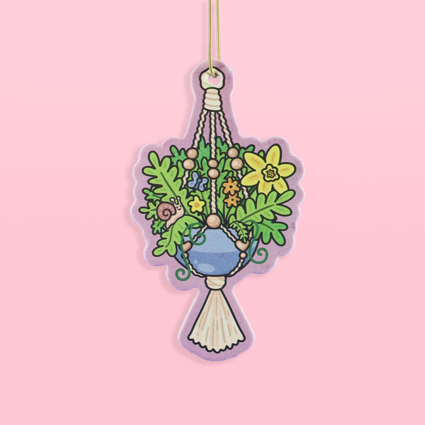 Macrame Planter Scented Air Freshener