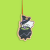 Witch Ghost Cauldron Butterscotch Scented Air Freshener