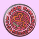 Slow Burn Romance Reader Pinback Button