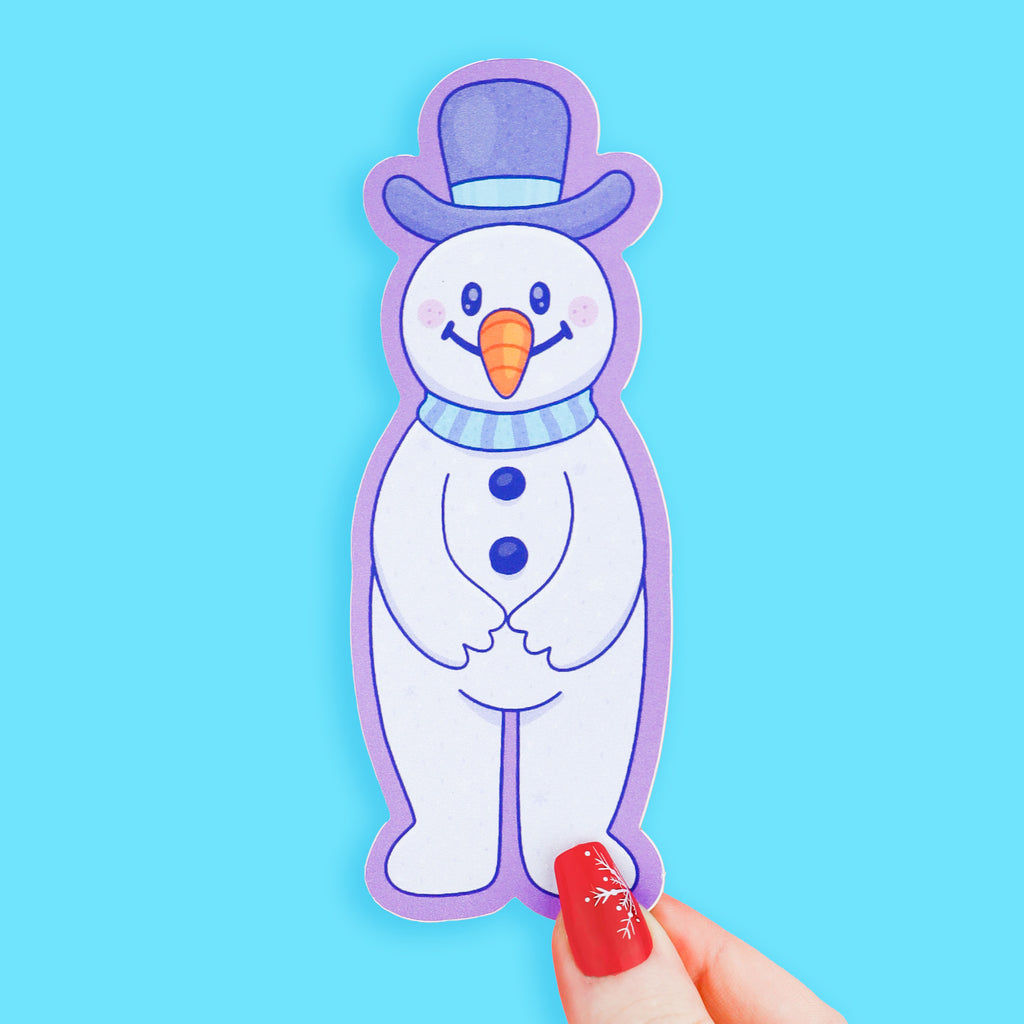 Snowman Christmas Bookmark