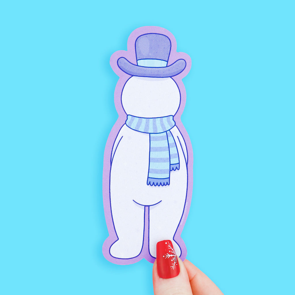 Snowman Christmas Bookmark