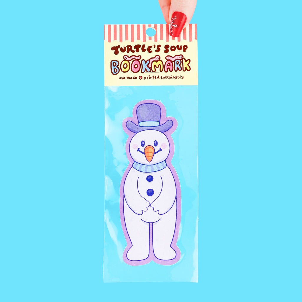 Snowman Christmas Bookmark