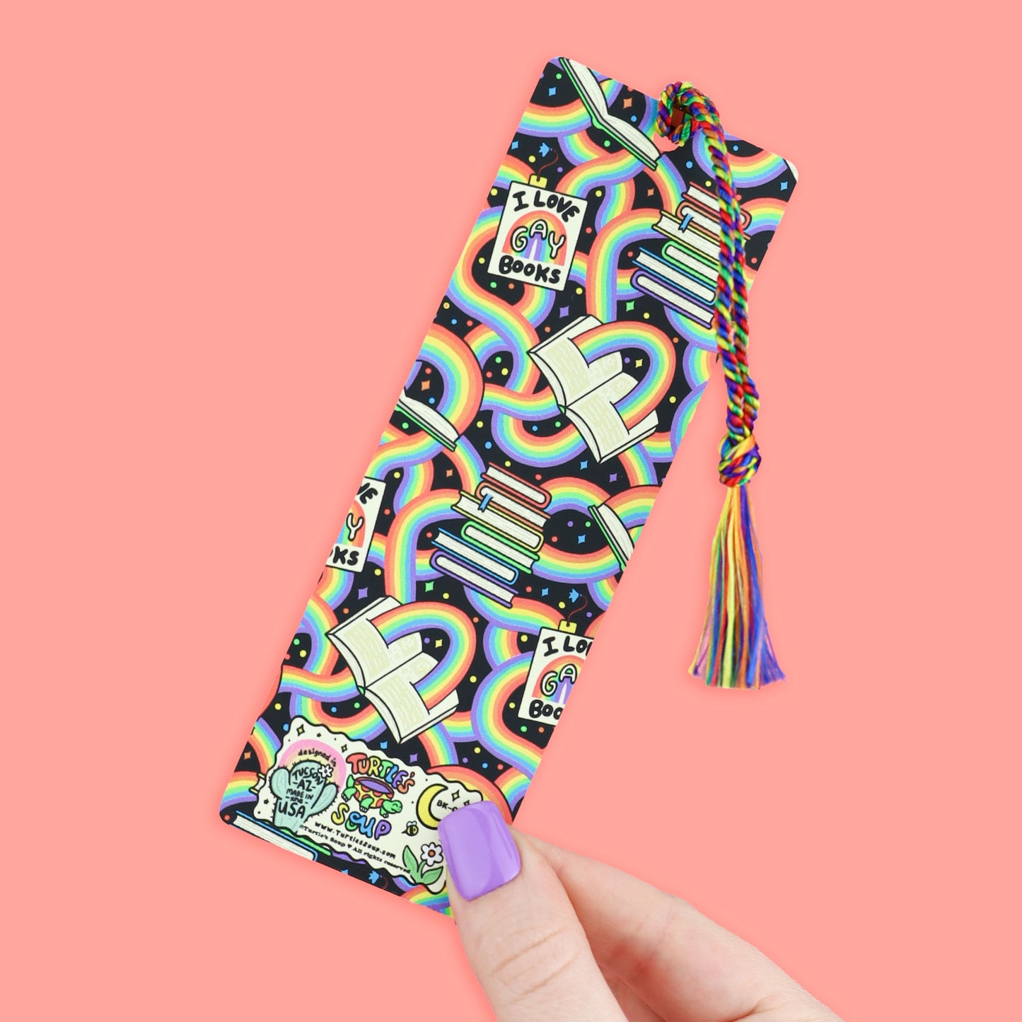 I Love Gay Books Bookmark