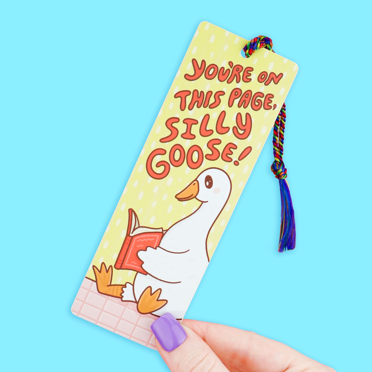 Silly Goose Reads Bookmark
