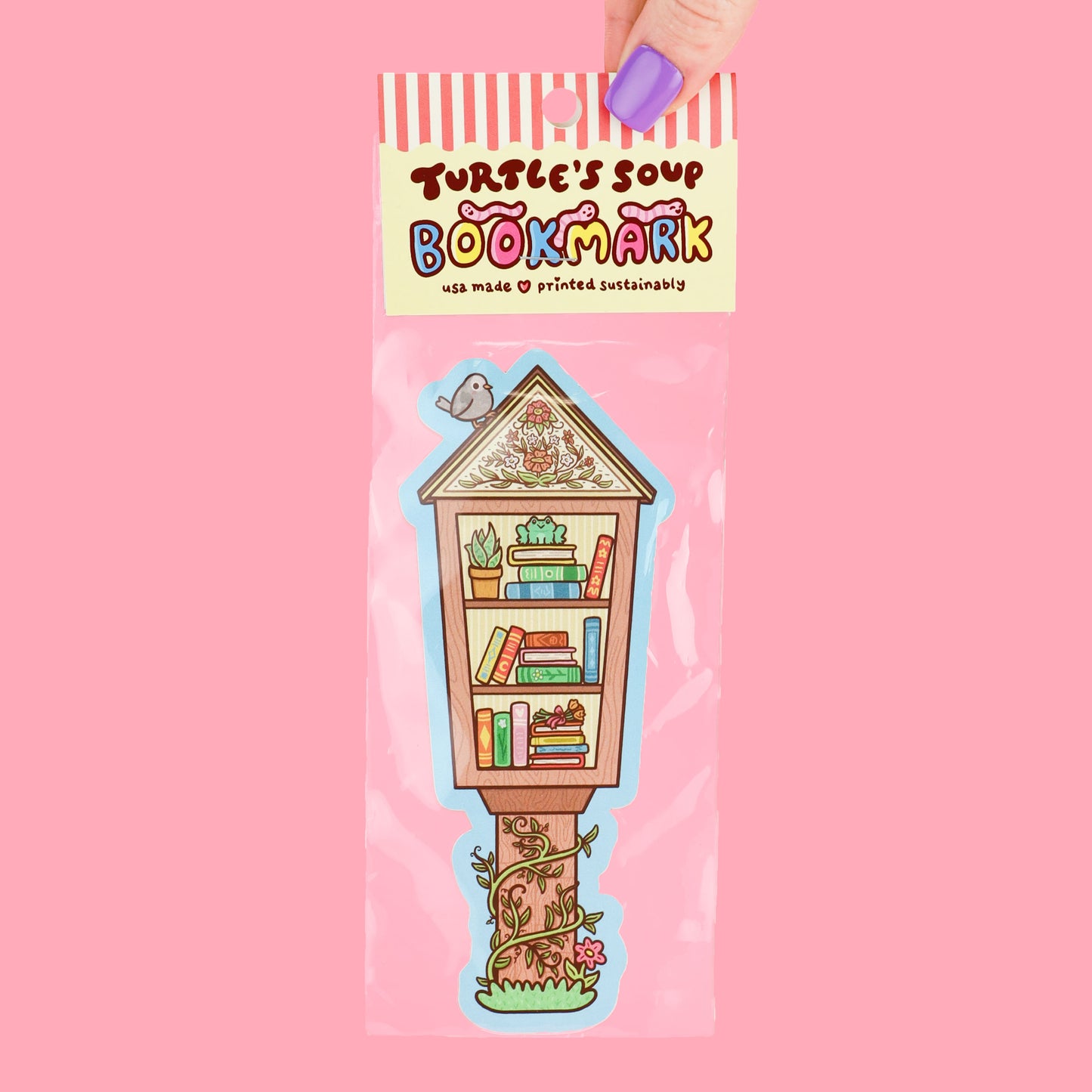 Little Library Bookmark