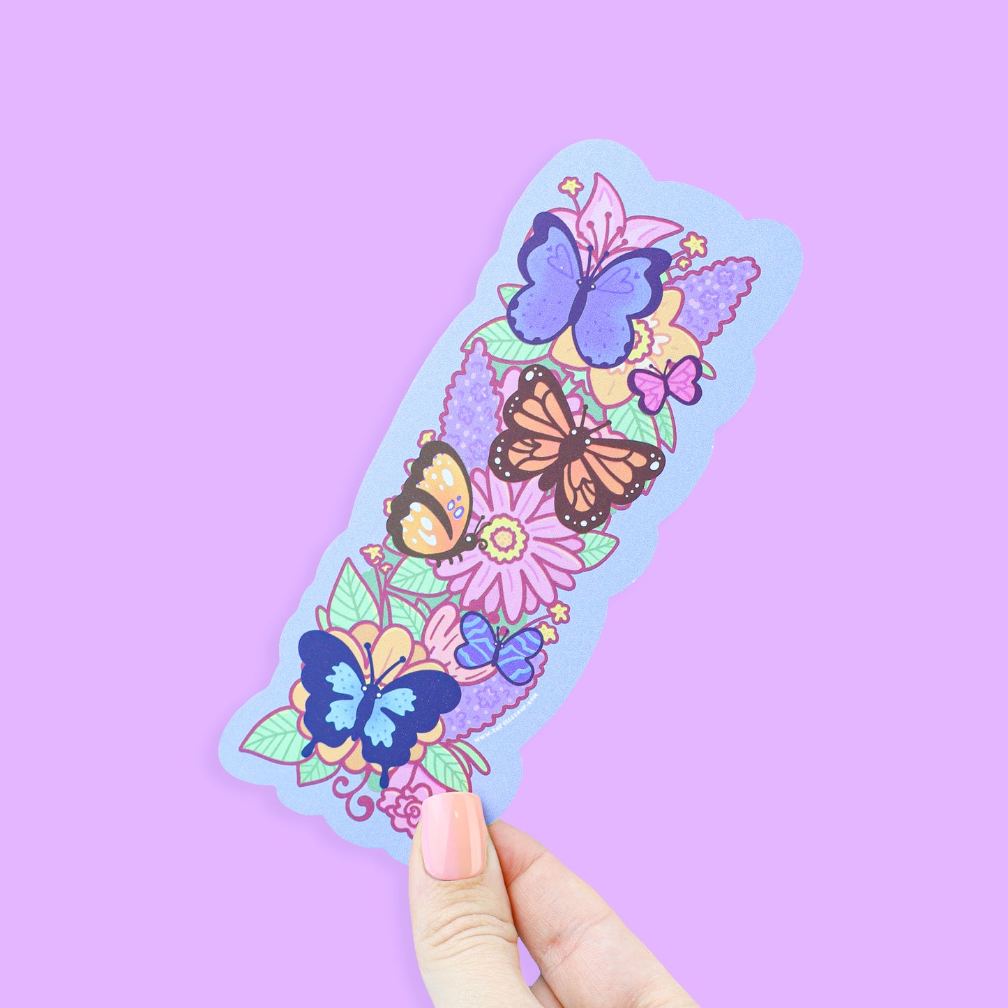 Butterfly Garden Bookmark