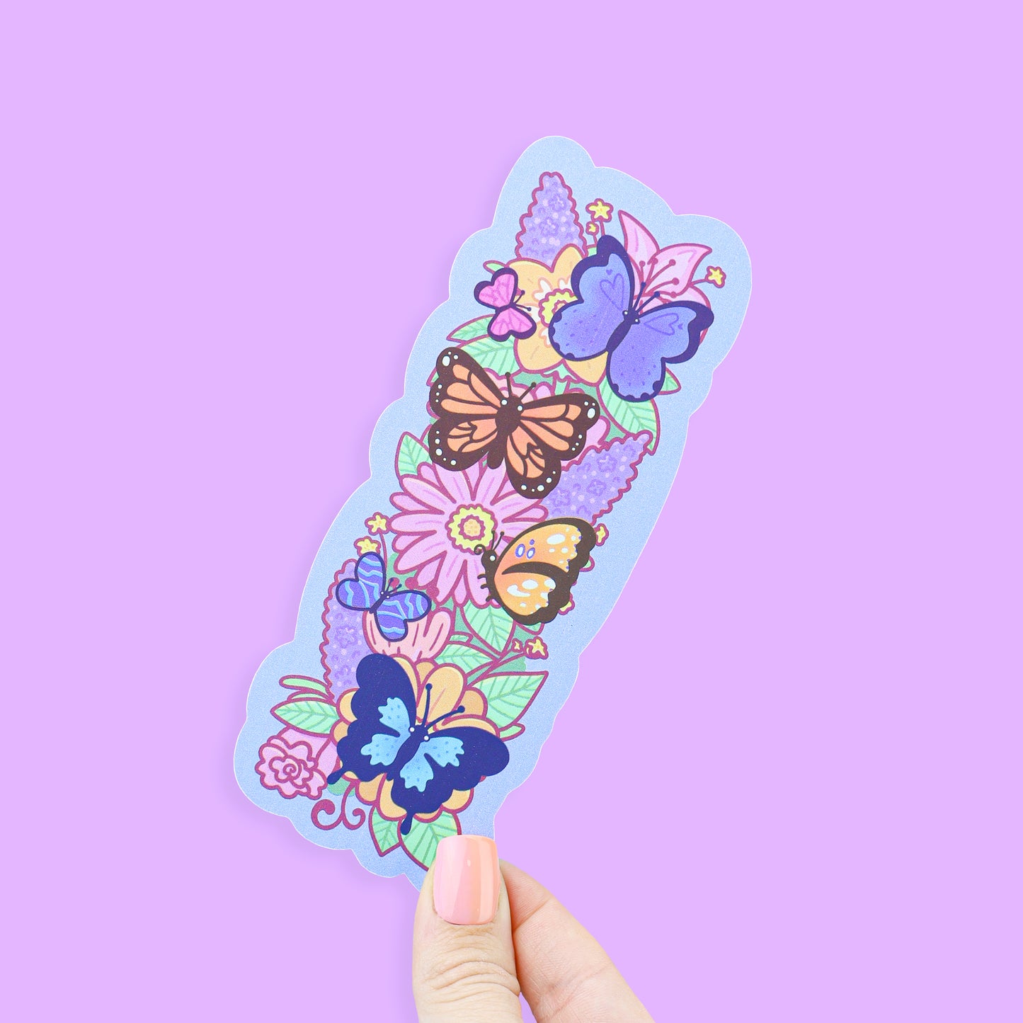 Butterfly Garden Bookmark