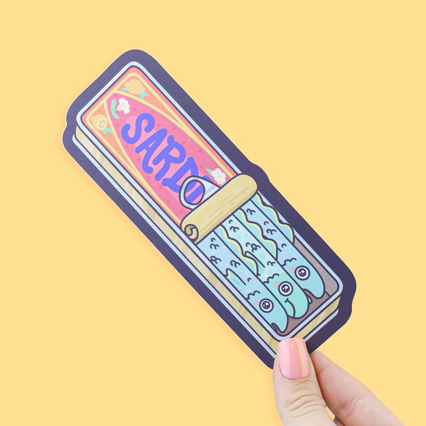 Tin Fishies Bookmark