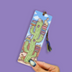 Desert Animals & Book Stack Design Southwest Nature Tasseled Bookmark
